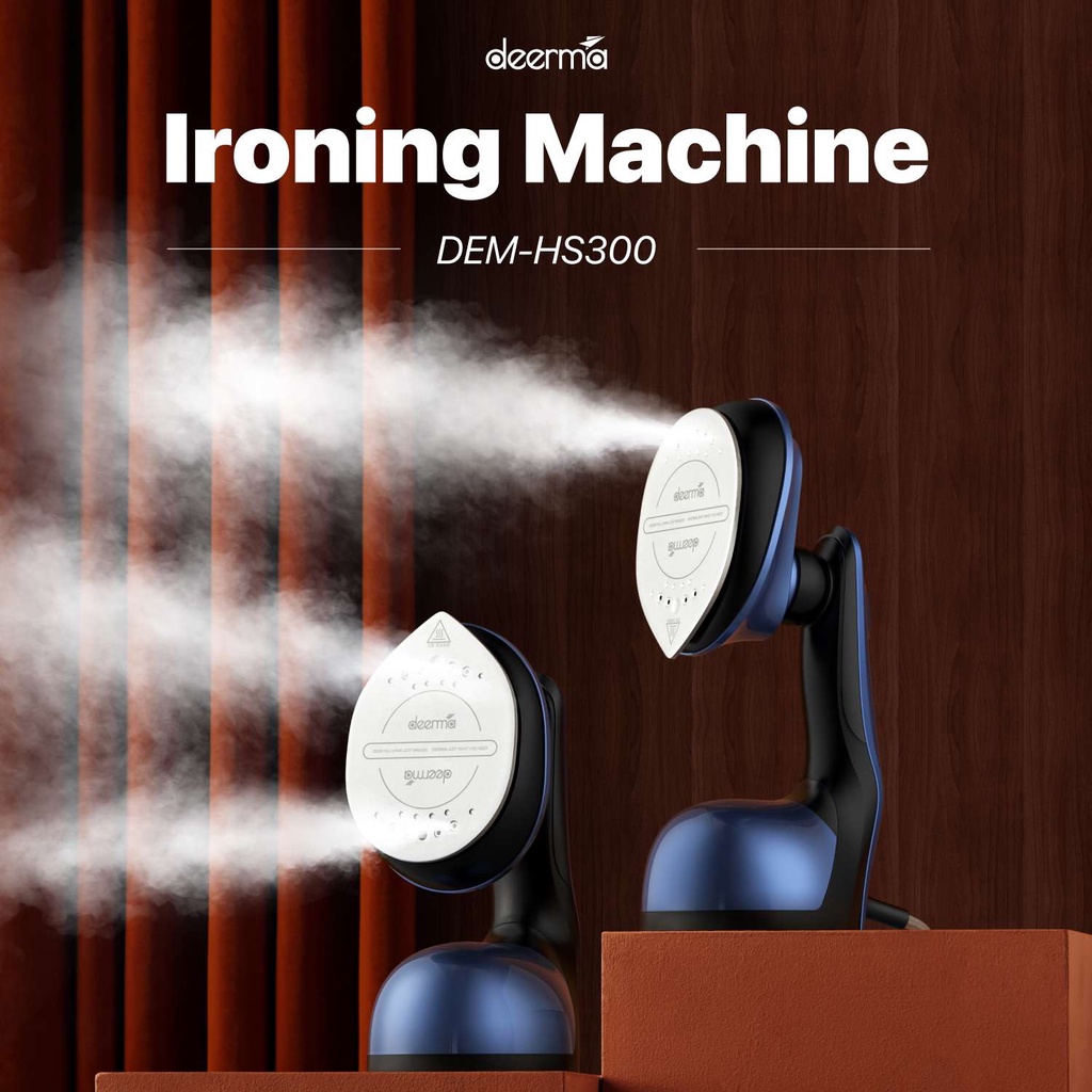 Deerma HS300 Multifunctional Steam Ironing Machine Portable Electric ...