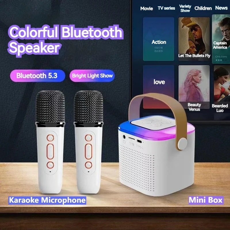 Y1 New Hot Bluetooth Speaker Portable Home Cute Karaoke Mini Wireless ...