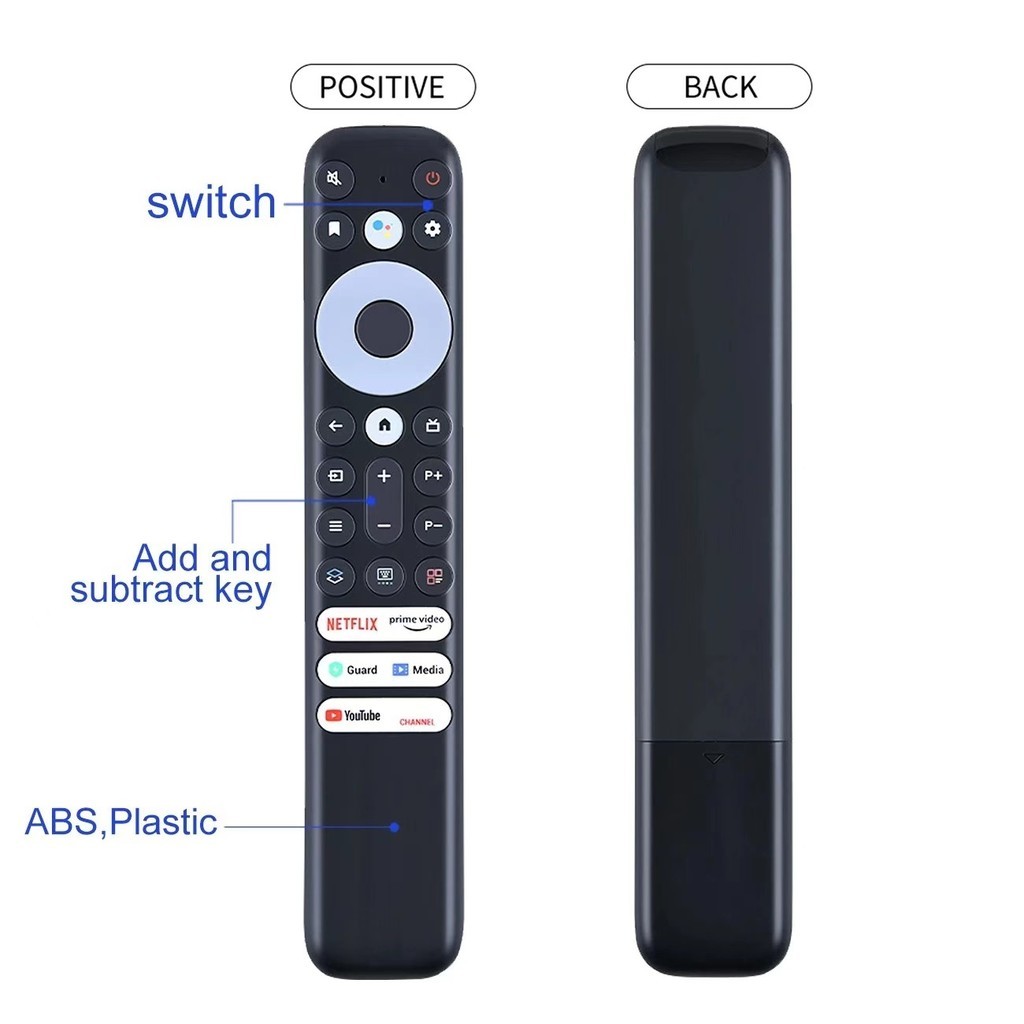 RC902V FMR4 Replacement Remote Control for TCL Mini-LED QLED 4K UHD ...