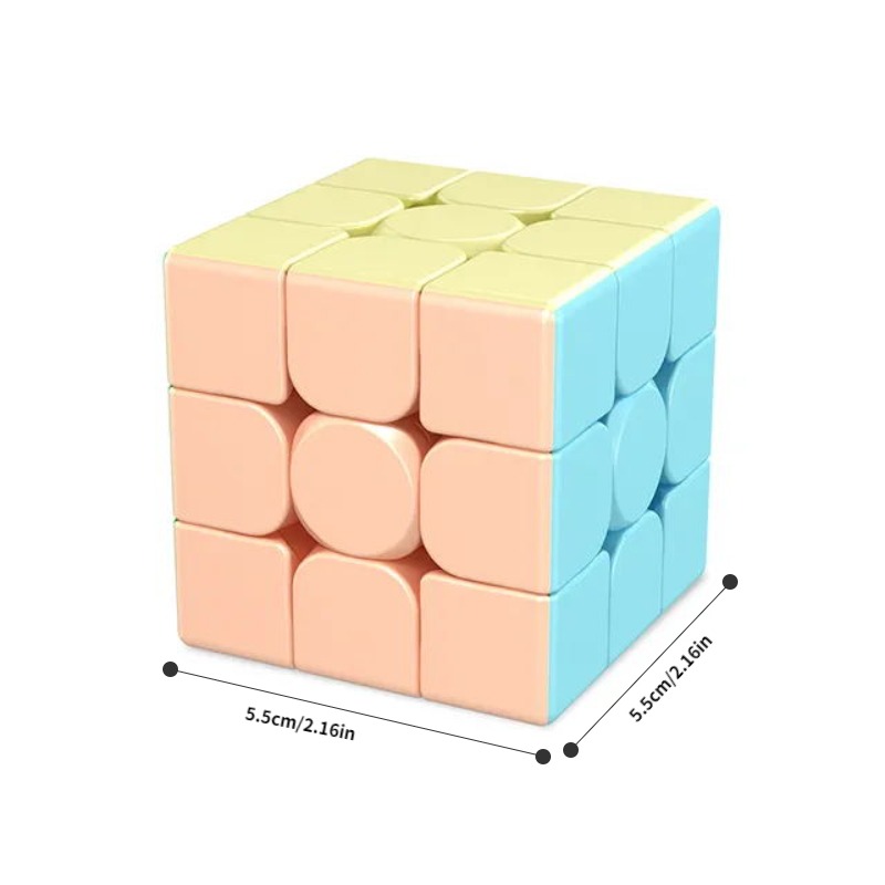 Magic Cube Macaron color second-order third-order fourth-order children ...