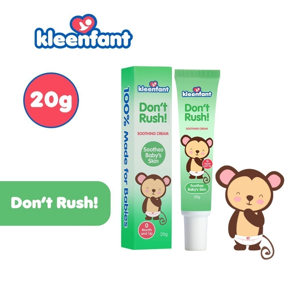 Kleenfant Don't Rush (20g) Hypoallergenic Baby Needs Skin Care for ...