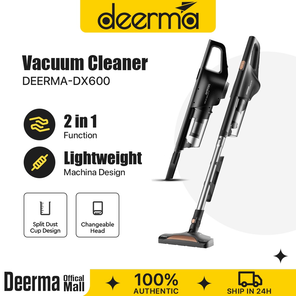 Deerma DX600 Handheld Vacuum Cleaner Shopee Philippines