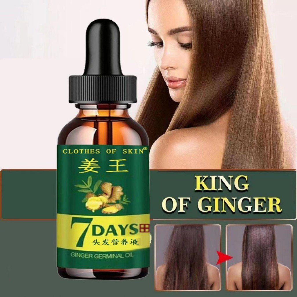 Hair Essence Oil 5 Natural Ginger Hair Oil Anti Hair Loss Prevention ...