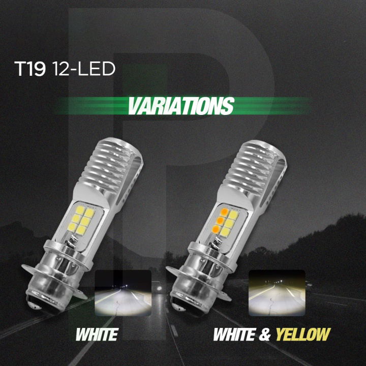 Motorcycle LED Light T19 V2 12V HI-LOW Headlight for Wave XRM Shogun ...