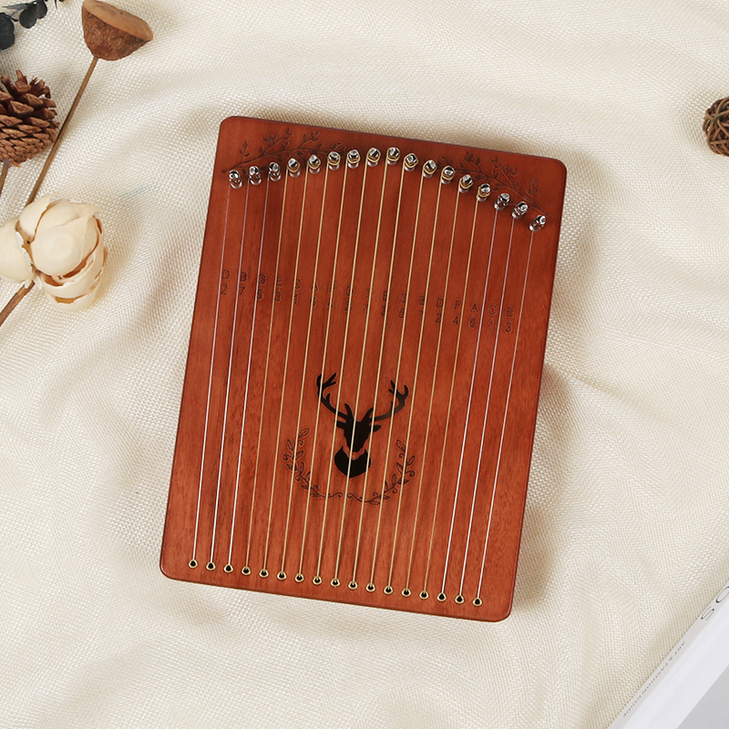 17 Strings Harpika Lyre Harp Piao Stringed Musical Instrument With ...