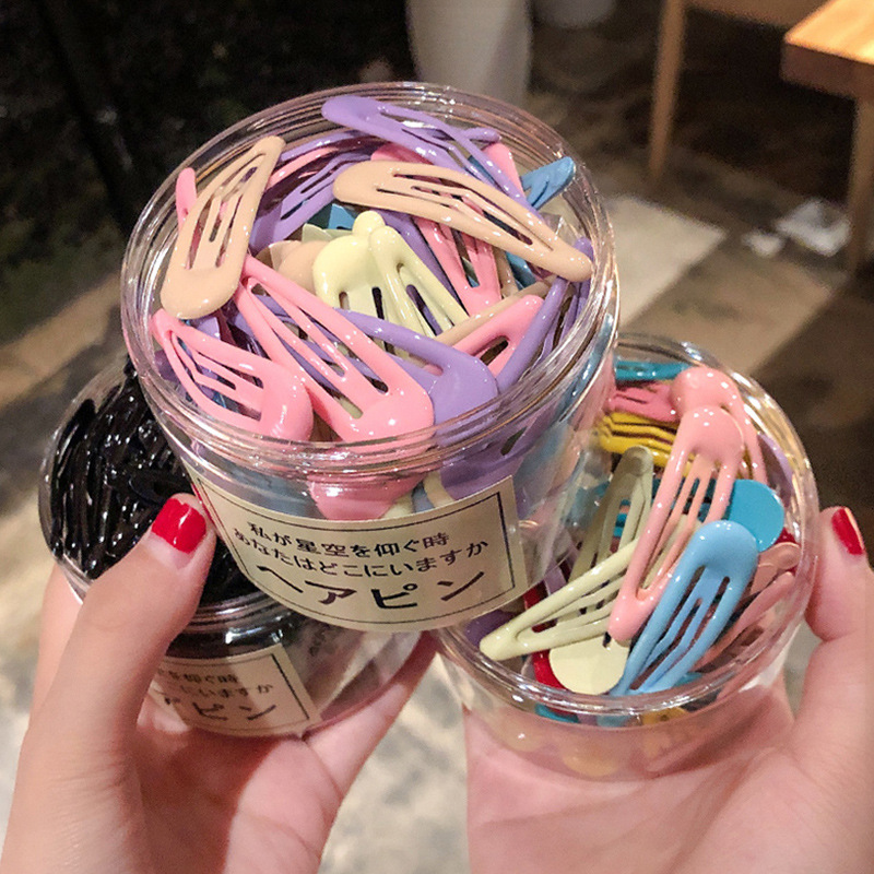 40Pcs Candy Color BB Hair Clips Beauty NonSlip Hair Clips Barrettes