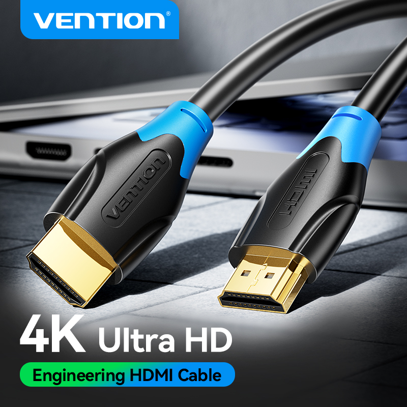 Vention HDMI 2.0 Cable - High Speed 18Gbps - Supports 4K 60Hz - HDMI to ...