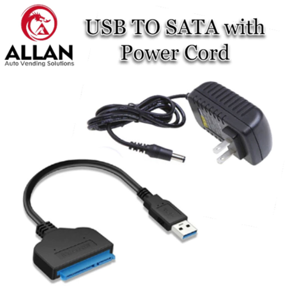 Image showcasing SATA to USB 3.0 Hard Drive Enclosure for 2.5/3.5 Inch with Power Supply ...
