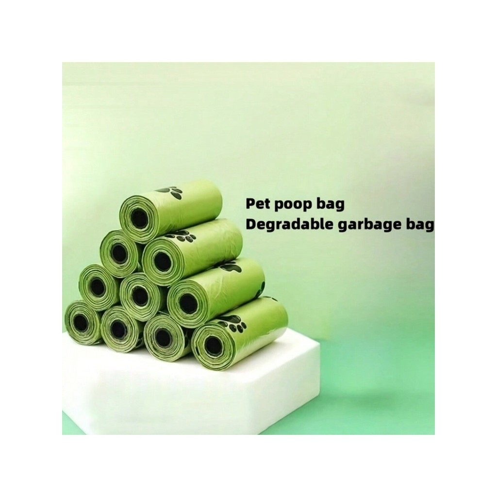 Dog Poop Picking Bag Thickened Fully Degraded Poop Bag Poop Picking Bag ...