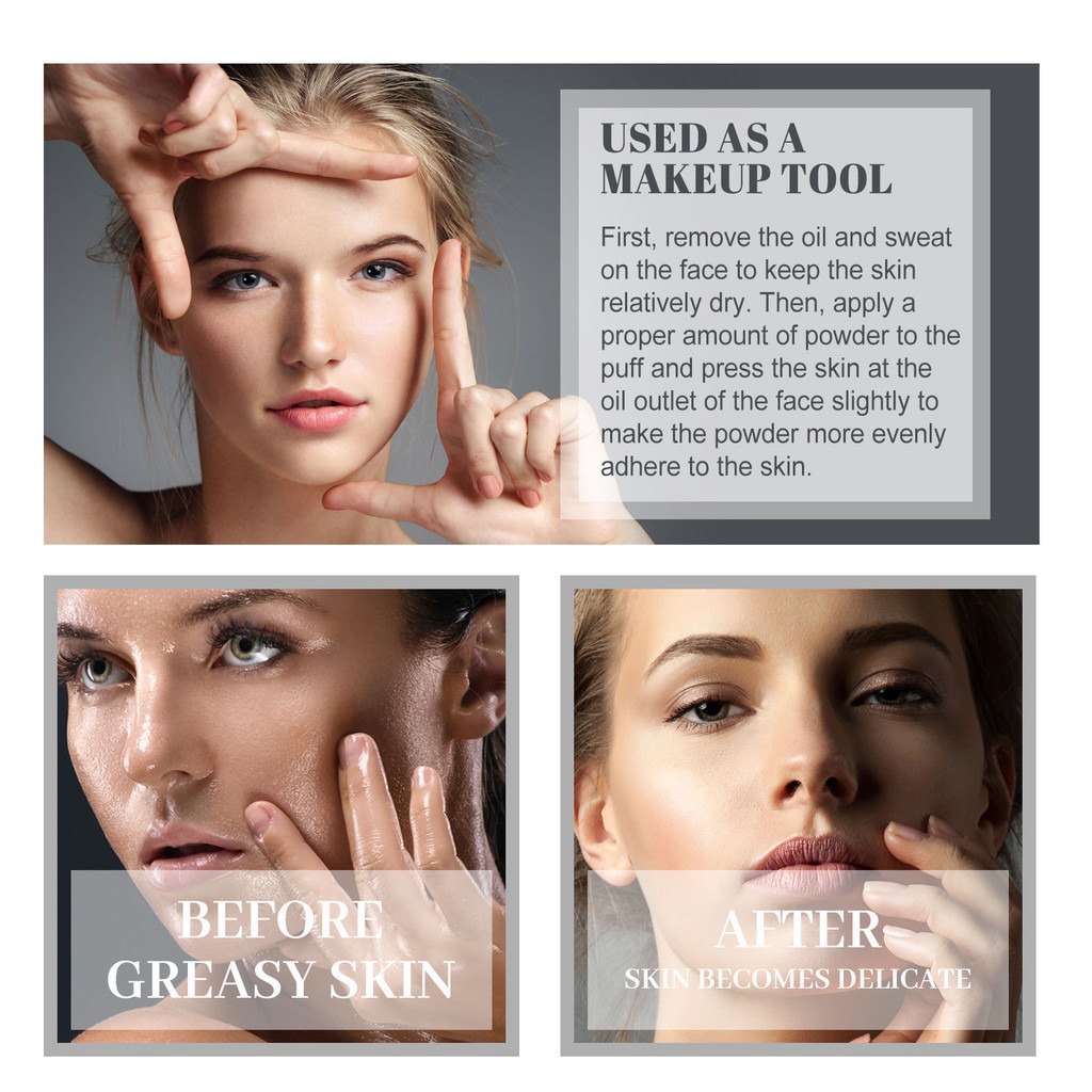 Oil Control Face Powder - Matte, Long Lasting, Waterproof Flawless ...