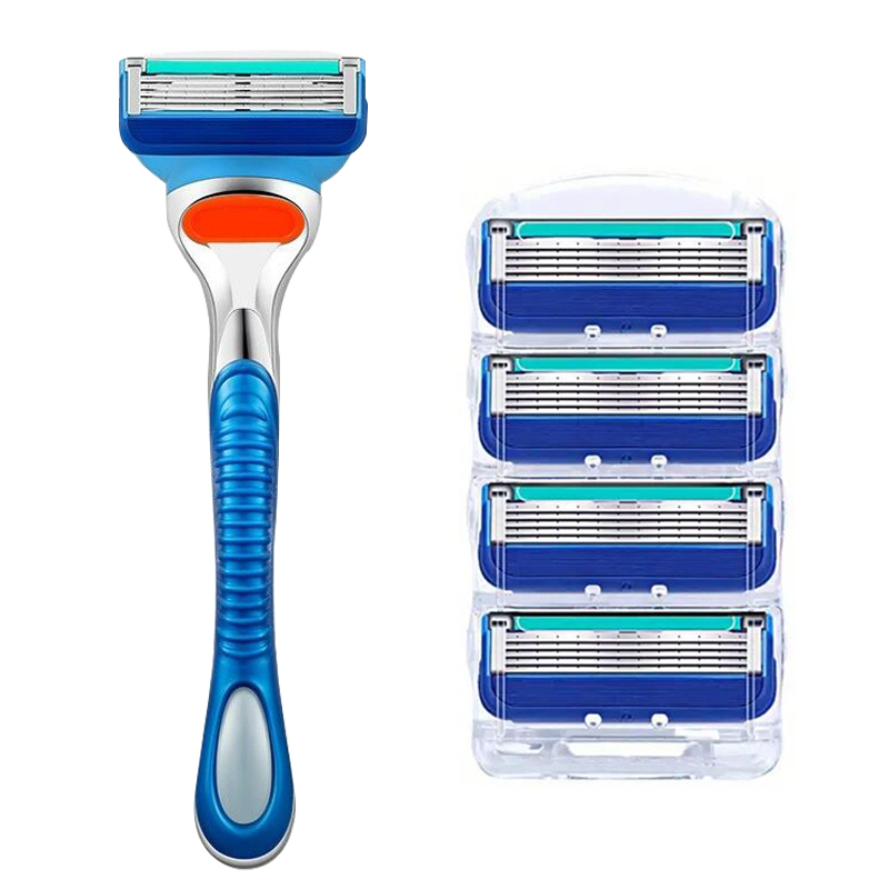 German Imported Universal Razor Five-Layer Manual Razor Head Men's ...