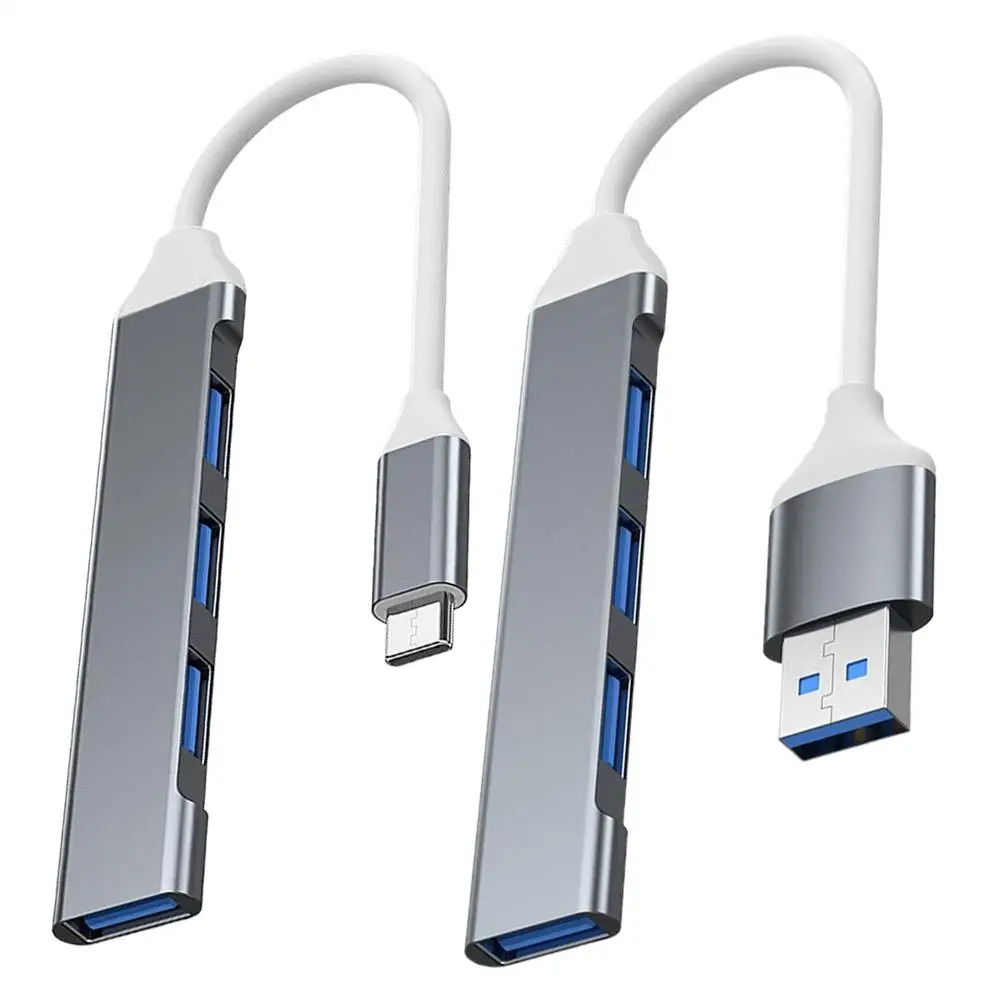 USB 3.0 Hub 4-Port Type C Splitter 5Gbps for PC, Laptop, Console, and ...