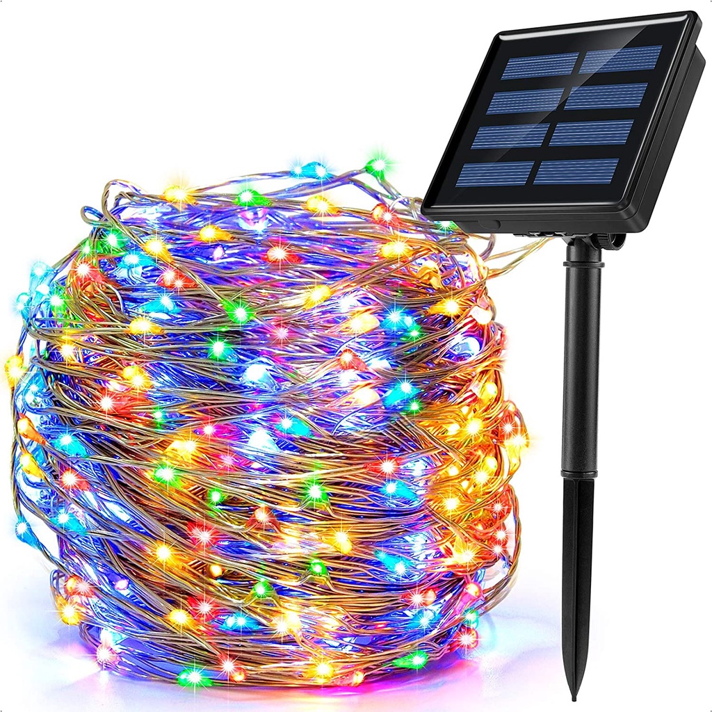 Solar Cell Led Lighting Cable Waterproof For Christmas Party Decoration ...