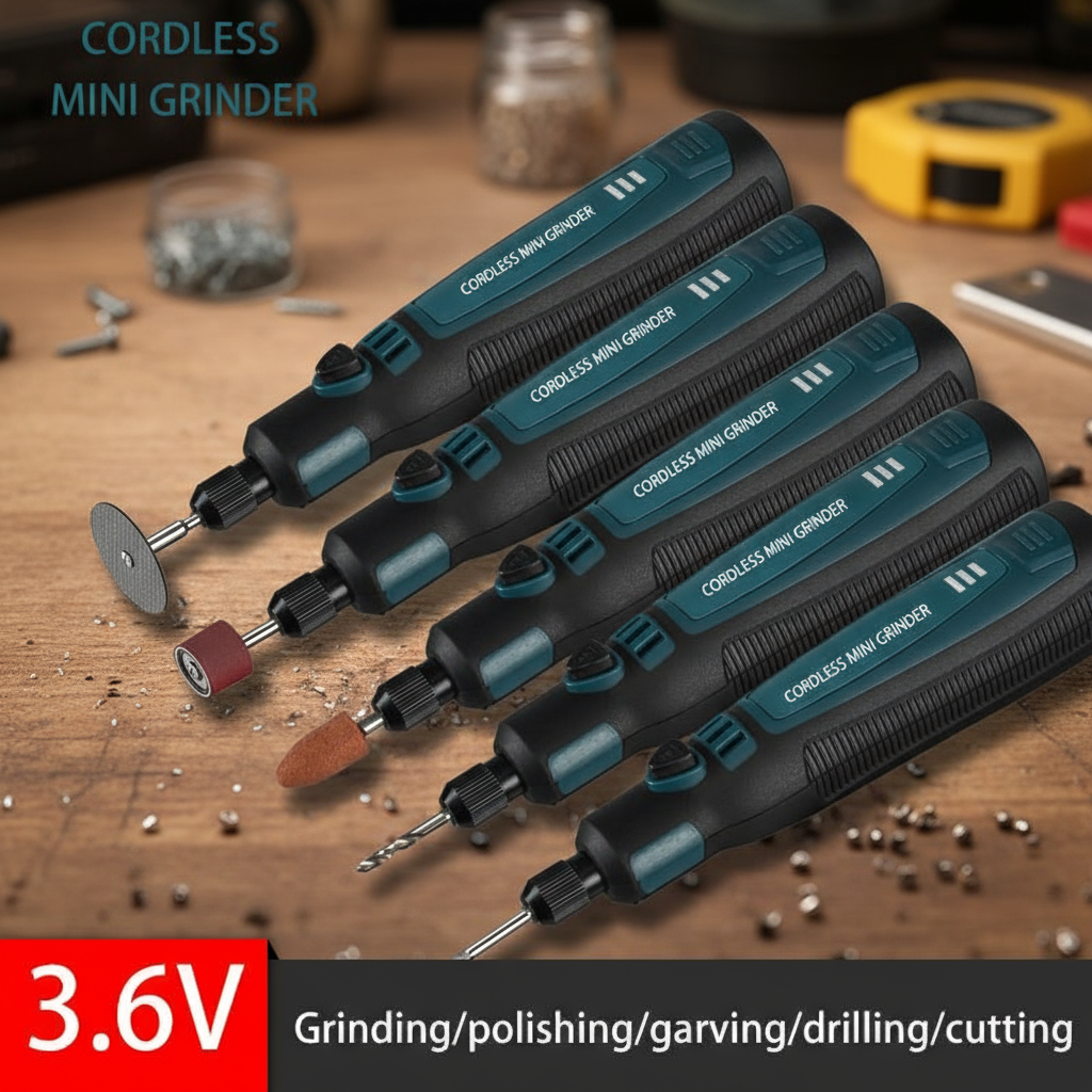 Cordless Mini Engraver Grinder Kit with 5000-10000-15000 RPM Variable ...