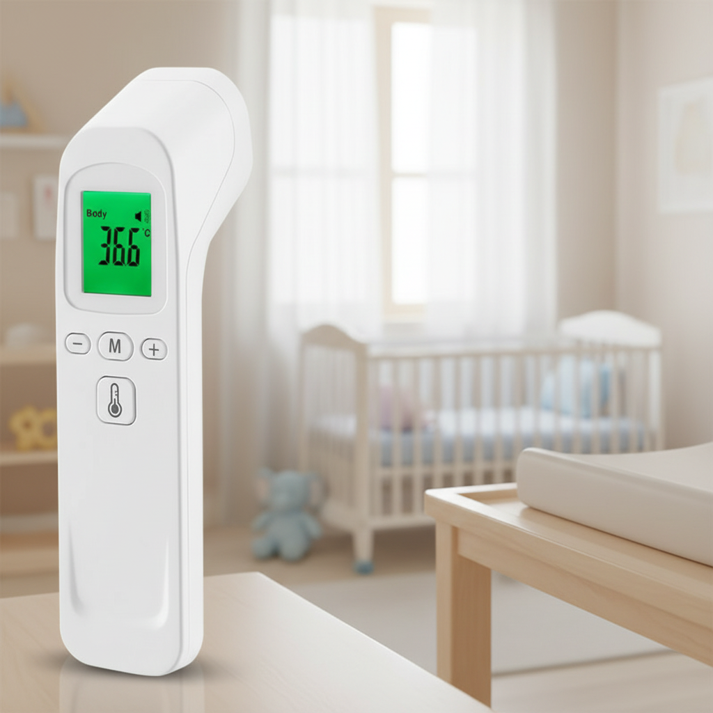 HG01 Infrared Electronic Thermometer for Forehead, Safe, Compact, and ...