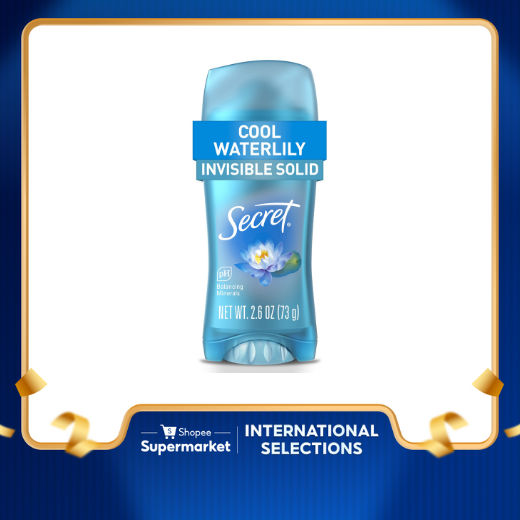 Secret Fresh Collection Water Lily Stick 73 G (Invisible Solid ...