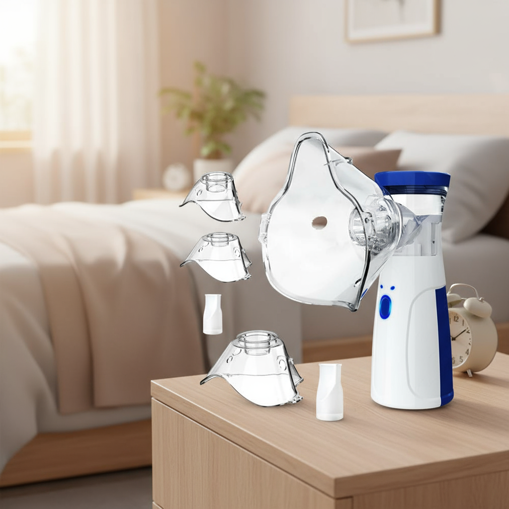 Silent Grade Portable Nebulizer Inhaler For Kids, Compatible With ...