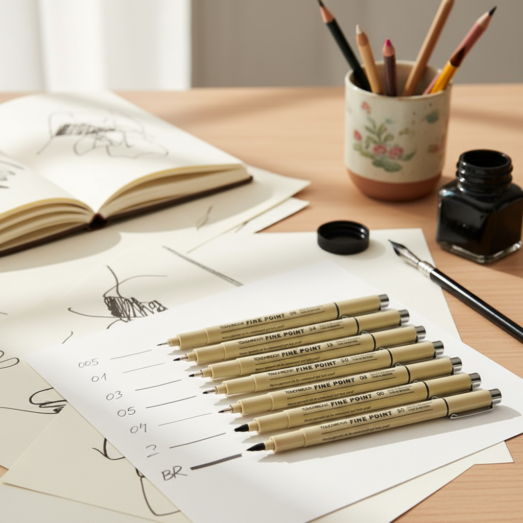 12pcs Pro Pen Set for Technical Drawing, Artistic Comics, Lettering ...