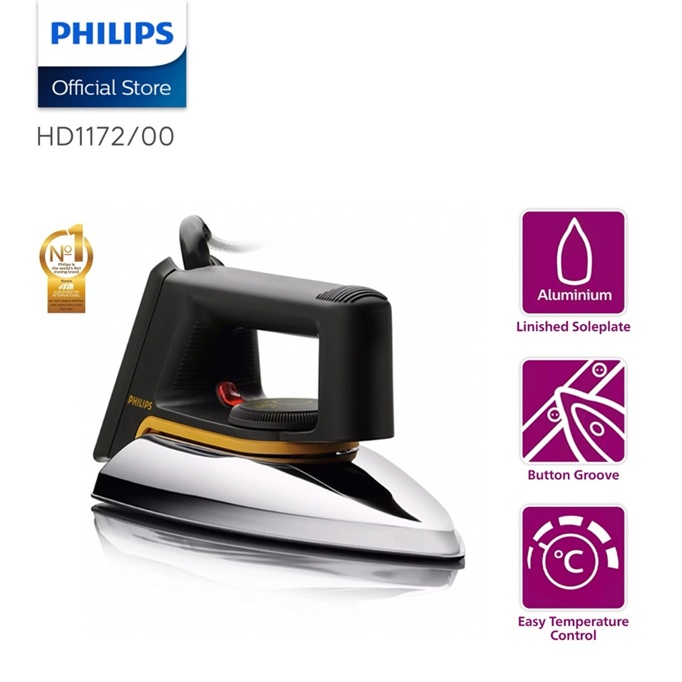 philips-hd1172-1000w-dry-iron-with-aluminum-soleplate-1-9m-cord