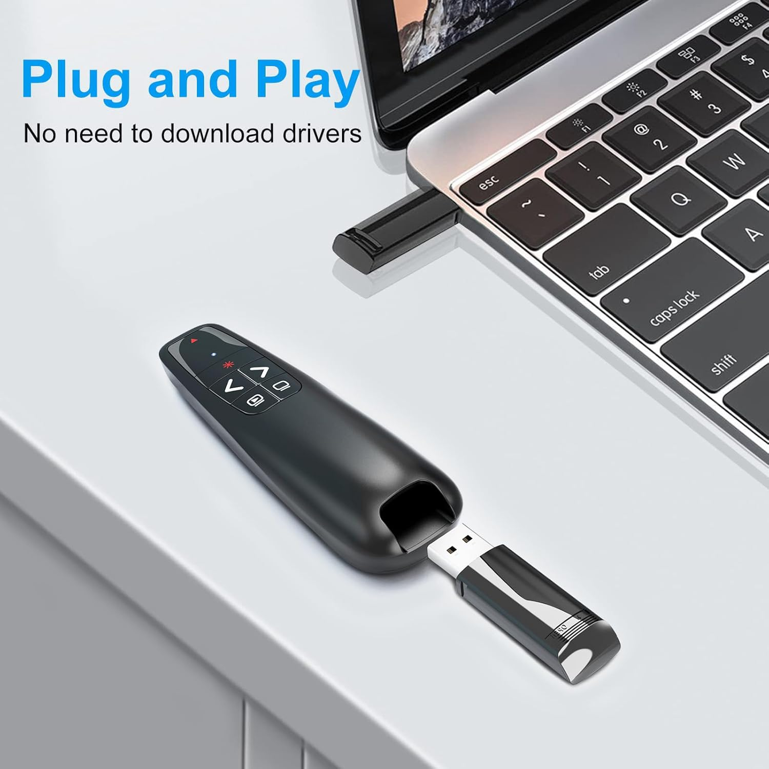Wireless Presenter Remote Presentation Clickers for PowerPoint, Clicker ...