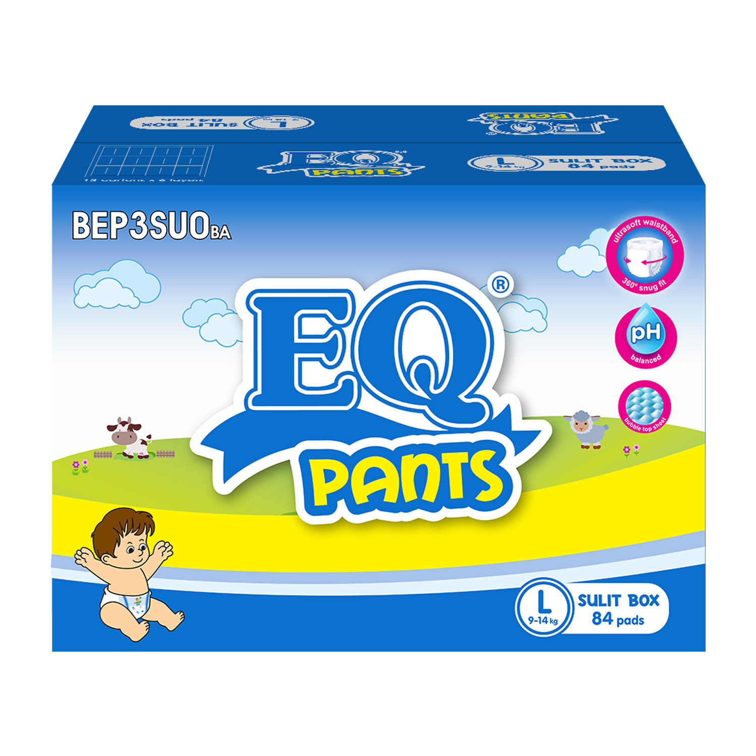 EQ Pants Large Sulit Box 84s with Ultrasoft Waistband | Shopee Philippines