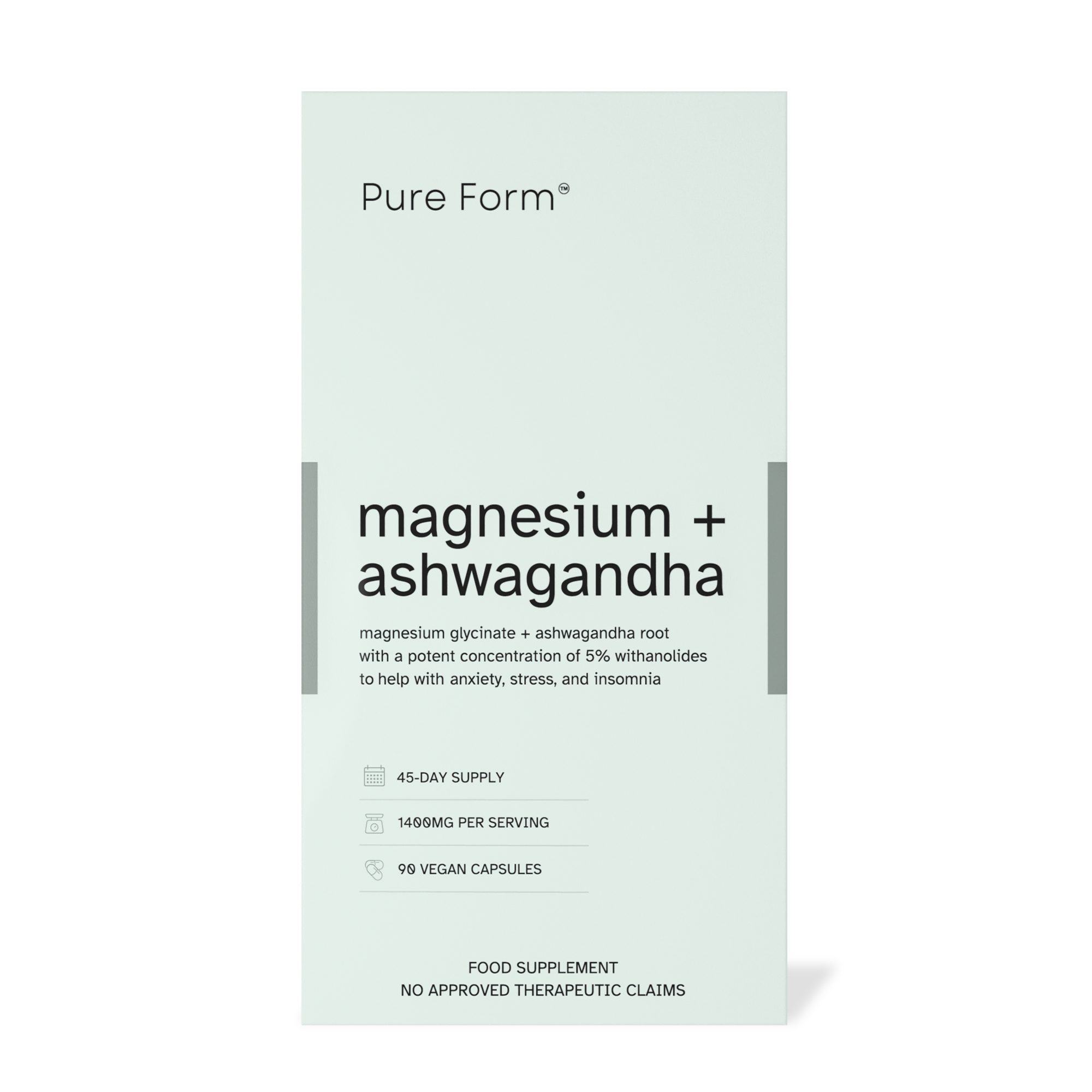 Pure Form Magnesium + Ashwagandha | Shopee Philippines