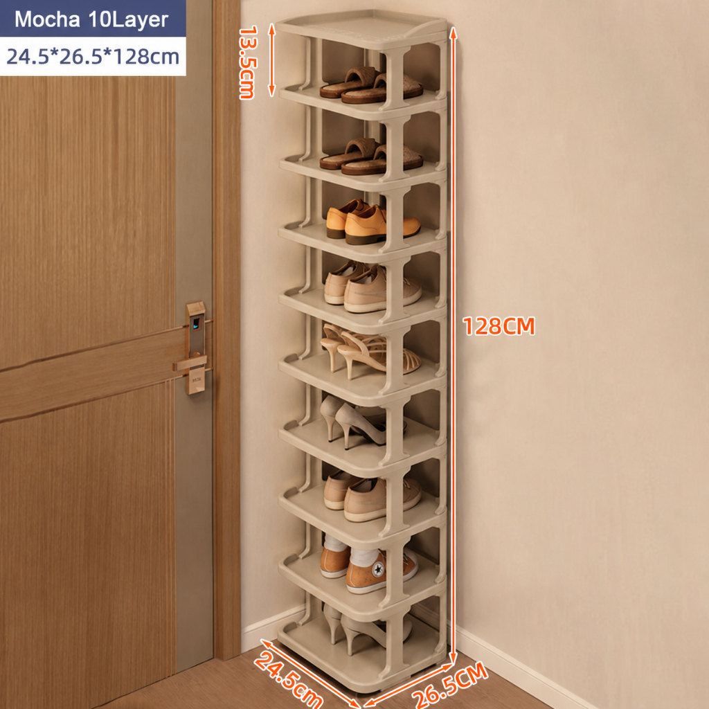 Multi - tier Shoe Rack Simple Storage Rack For Dormitory Bedroom Shoe ...