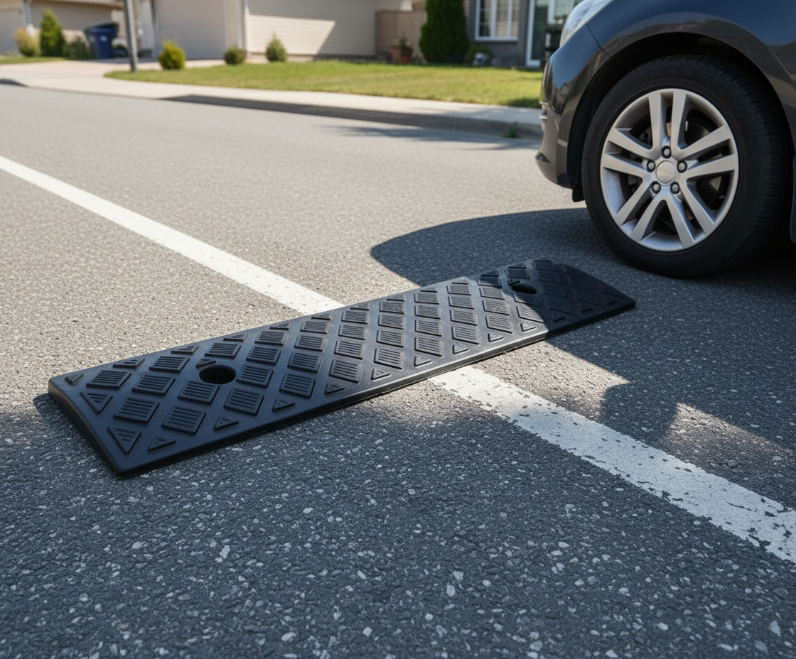 Plastic Portable Curb Ramp for Driveway Heavy Duty Ramp for Loading ...