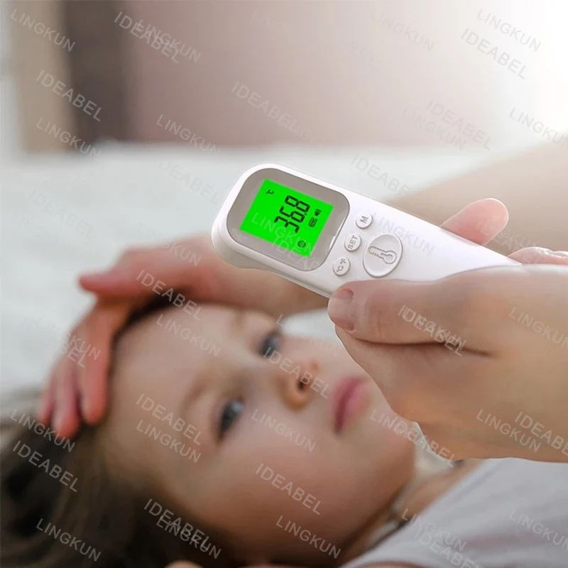 Contactless Digital Forehead Thermometer for Accurate Body Temperature ...