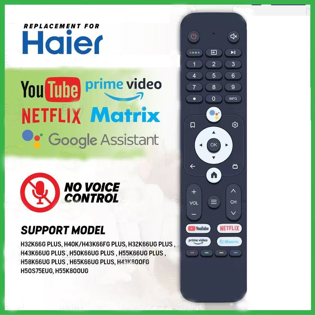 Haier HTR-U31 Android LED TV Remote for 2026 Spring Labor Day | Shopee ...