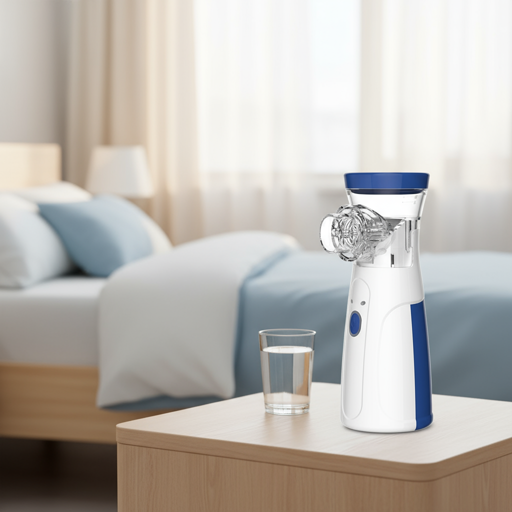 Medical Ultrasonic Atomizer Handheld Nebulizer Portable Silent Inhaler ...