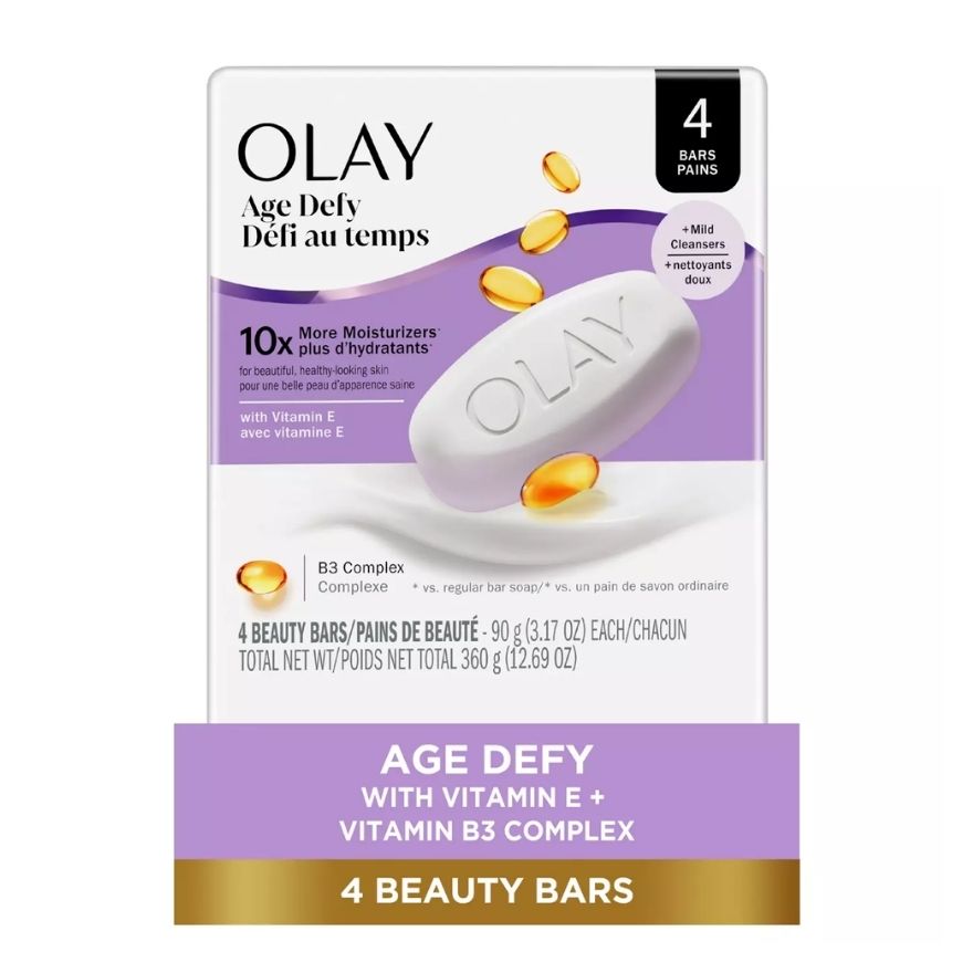 Olay Bar Soap Age Defying 90g x 4 | Shopee Philippines