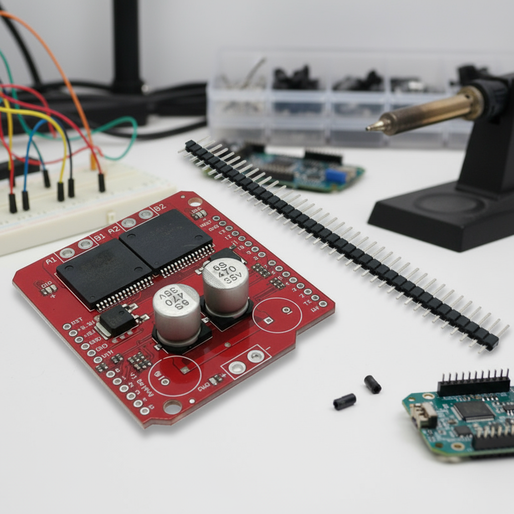 Monster Moto Shield VNH2SP30 High Current 30A Stepper Motor Driver ...