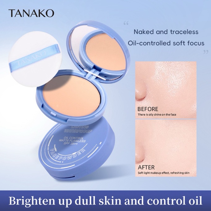 TANAKO Matte Face Powder 10g – Oil Control, Waterproof, Long-Lasting ...