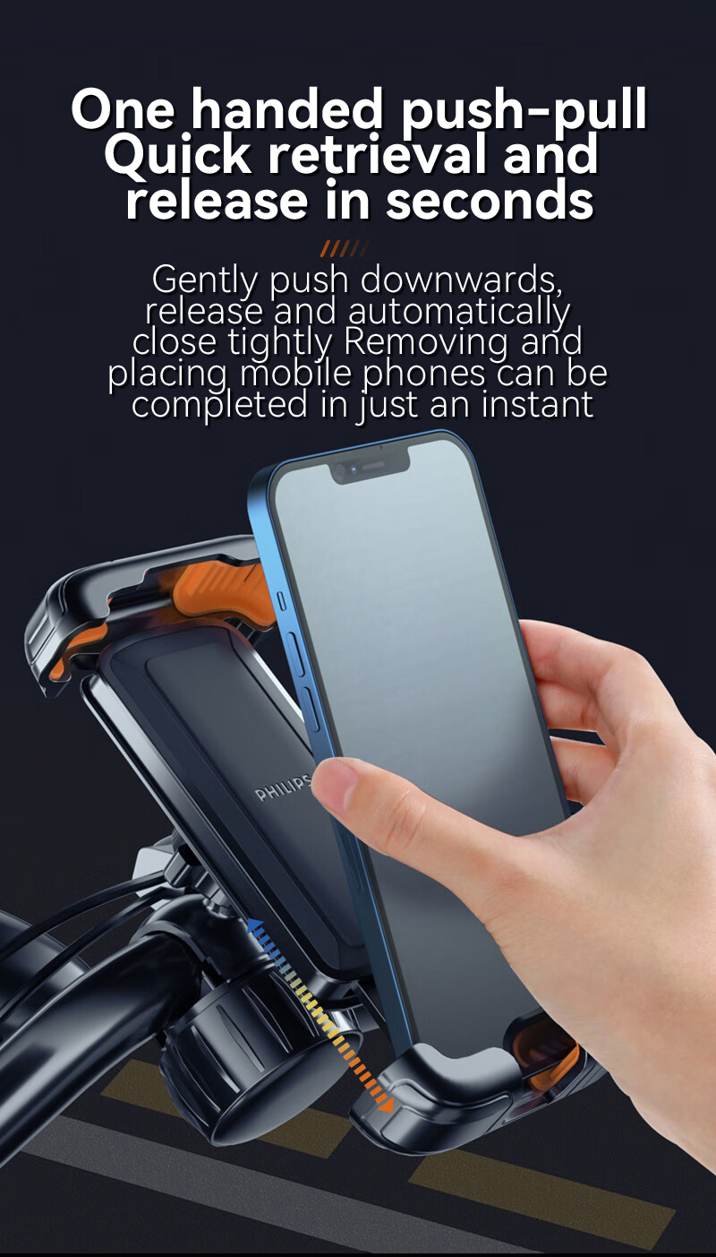 PHILIPS DLK2304B/93 Riding Bracket Handphone Stand Anti Vibration Phone ...
