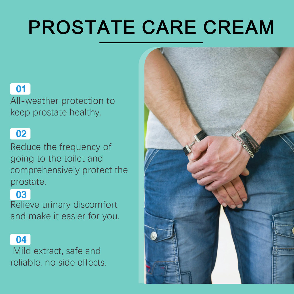 Professional Men's Prostate Care Cream with Nettle & Sea Buckthorn ...