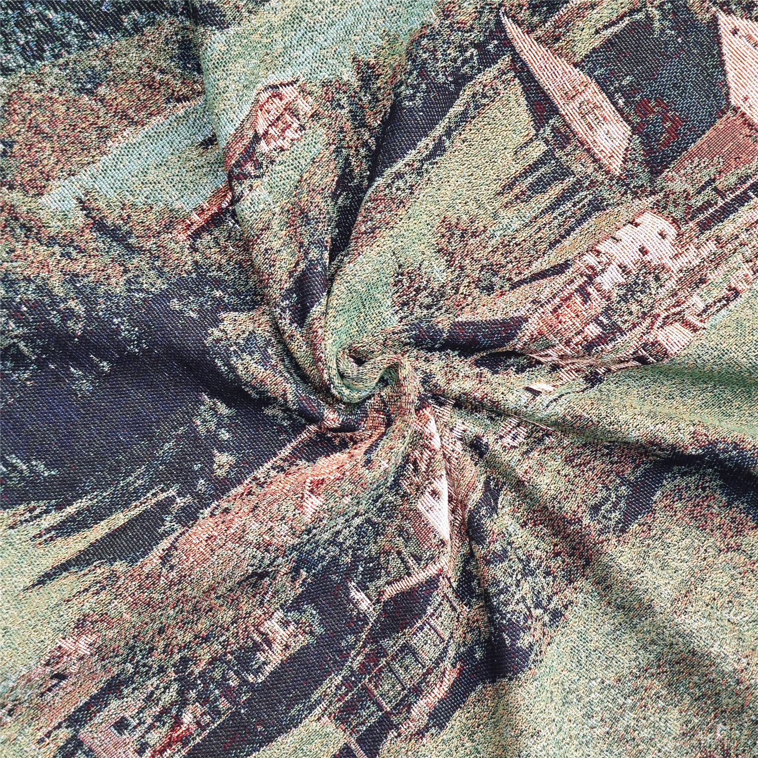 Alpine-Inspired Woven Tassel Throw Blanket, Thick, Soft, Non-Print ...