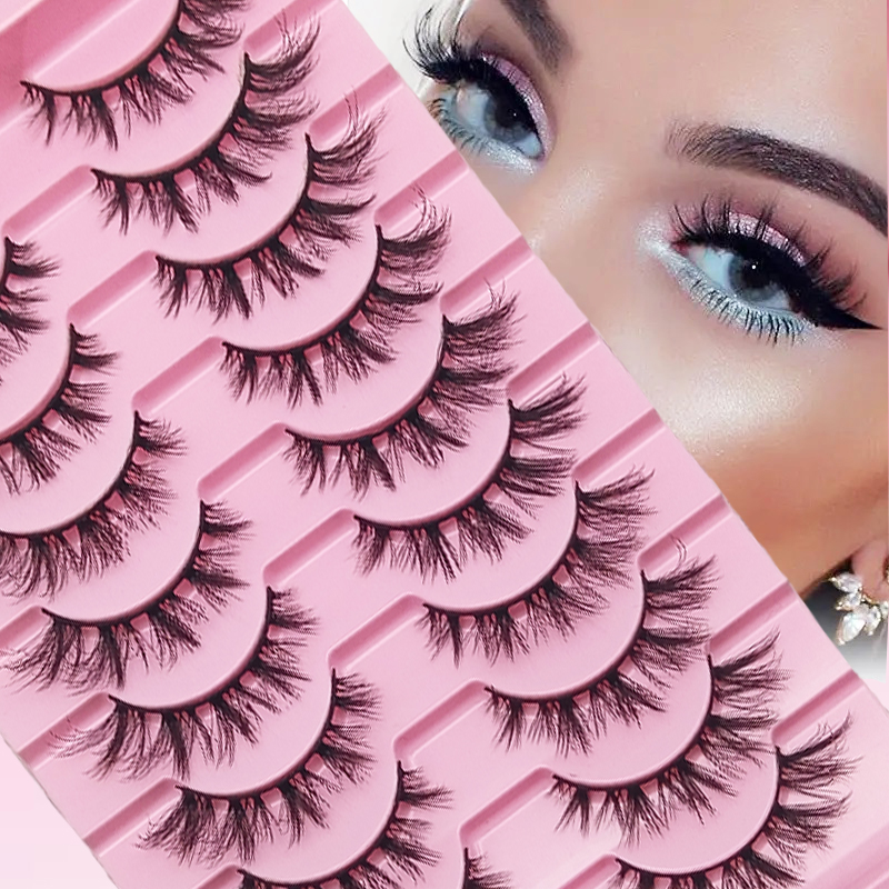 Mango Winged Eyelashes: Natural Eye Shape with Luxurious Slant-Tip ...