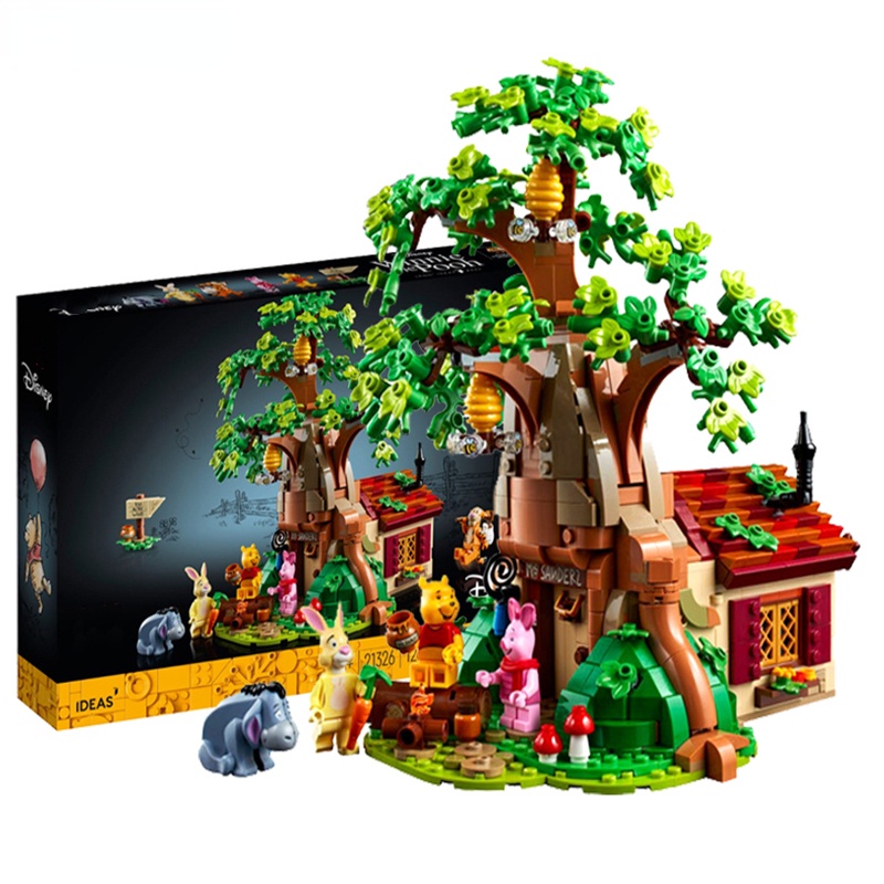 Disney Winnie the Pooh Tree House Blocks Bear DIY Building Block 61326