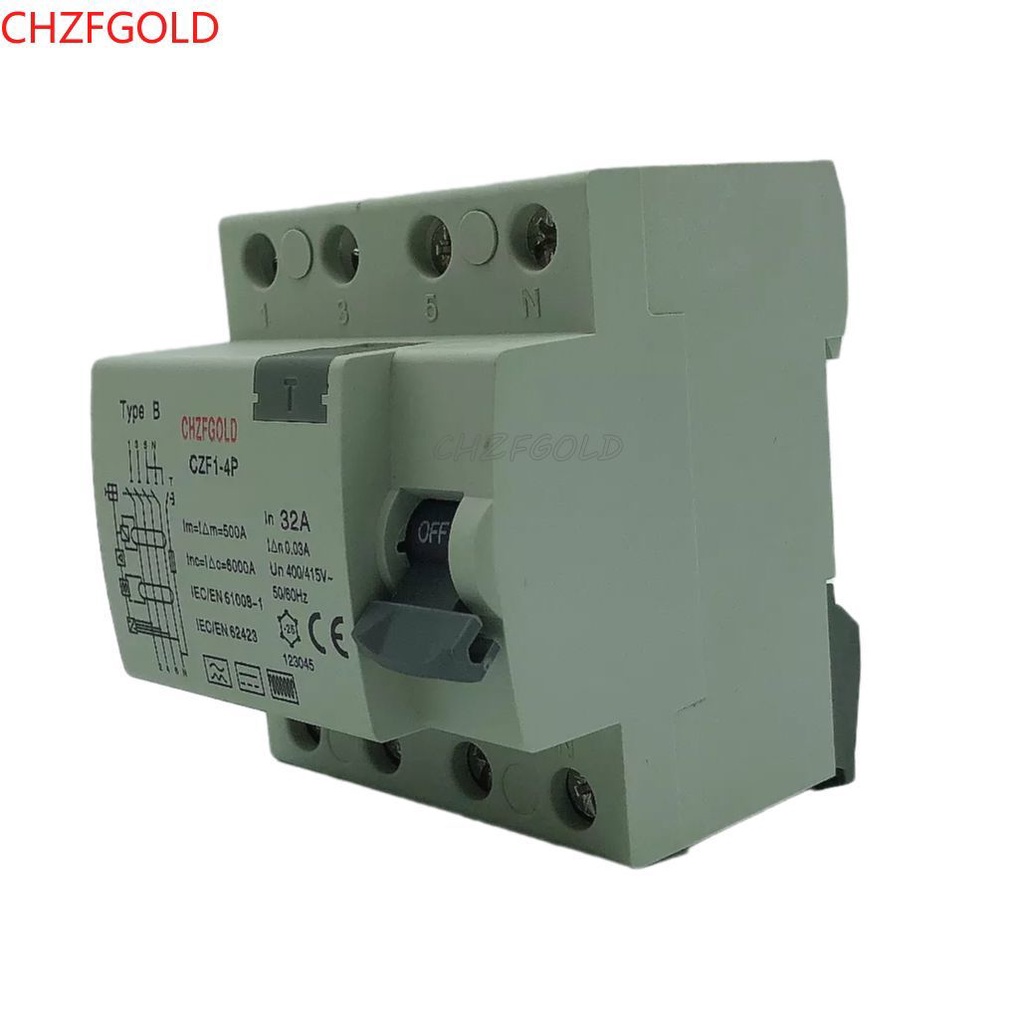 ELCB Type B Miniature Circuit Breaker Dc Circuit Breaker Hot Selling
