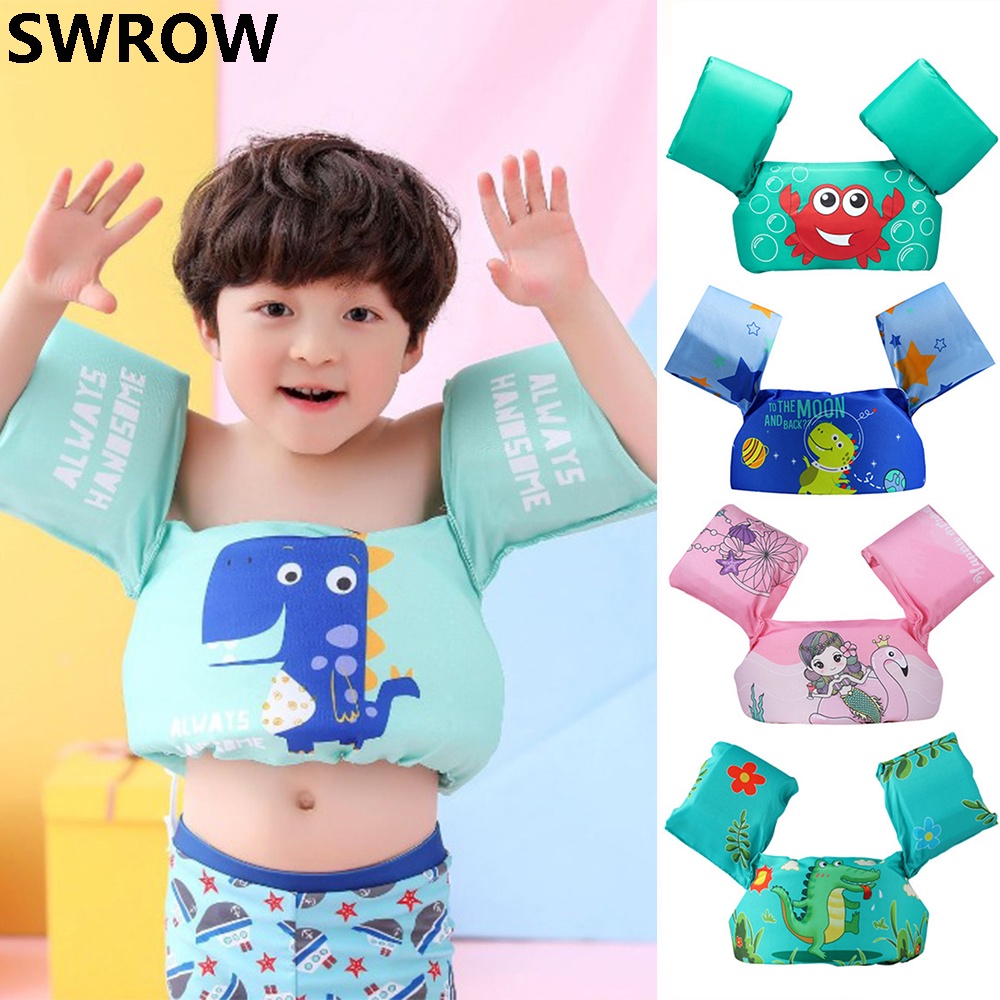 Baby Floating Arm Cartoon Cartoon Life Jacket Swimming Foam Safe