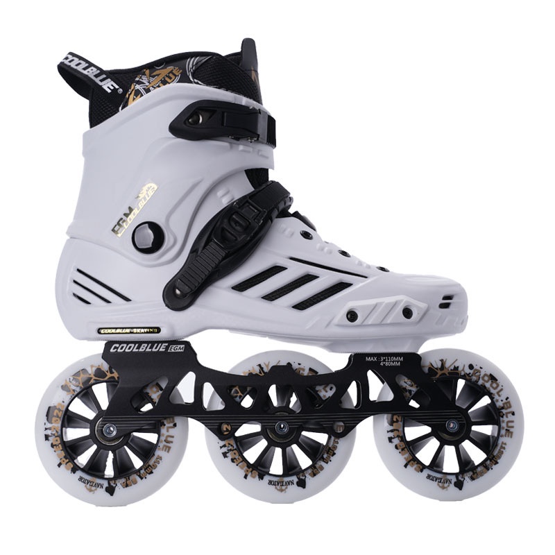 new 3646 professional 3*110 high speed inline skates adult man women
