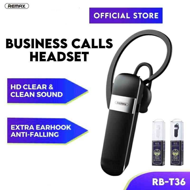 REMAX RB-T36 Headset Bluetooth Headset For Driving Single Headset For ...