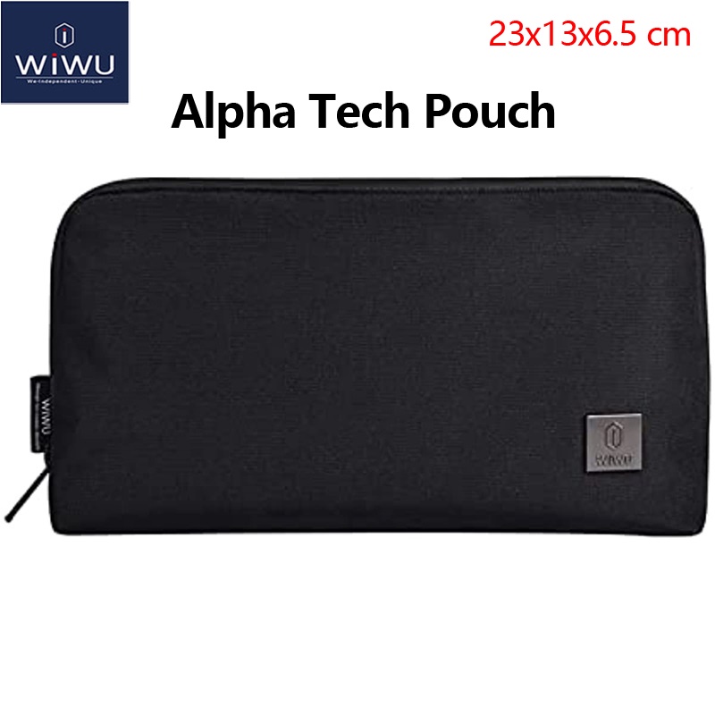 WIWU Warriors Tech Pouch X Pro Electronics Organizer Nylon Storage Bag For Data Cable, Charger