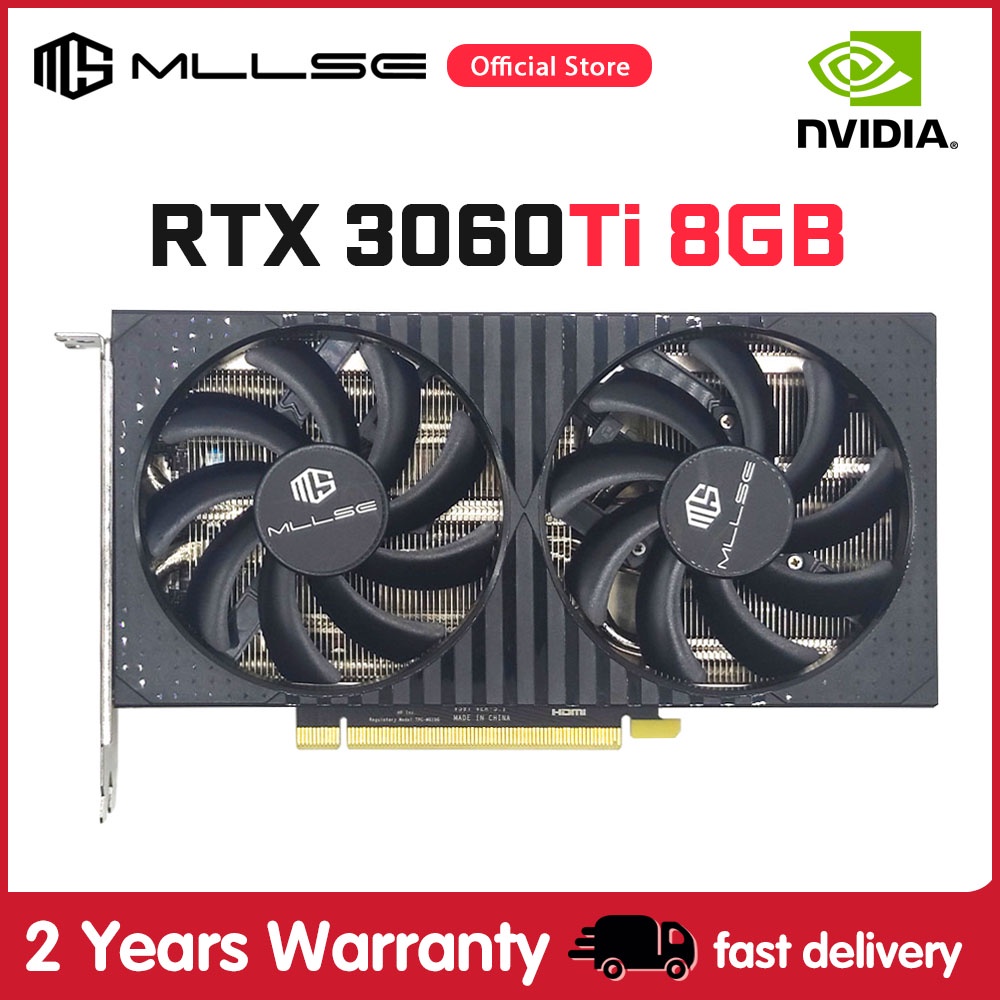 MLLSE Graphics Card Gaming RTX 3060 Ti 8GB 256Bit GDDR6 NVIDIA GPU DP*3 ...