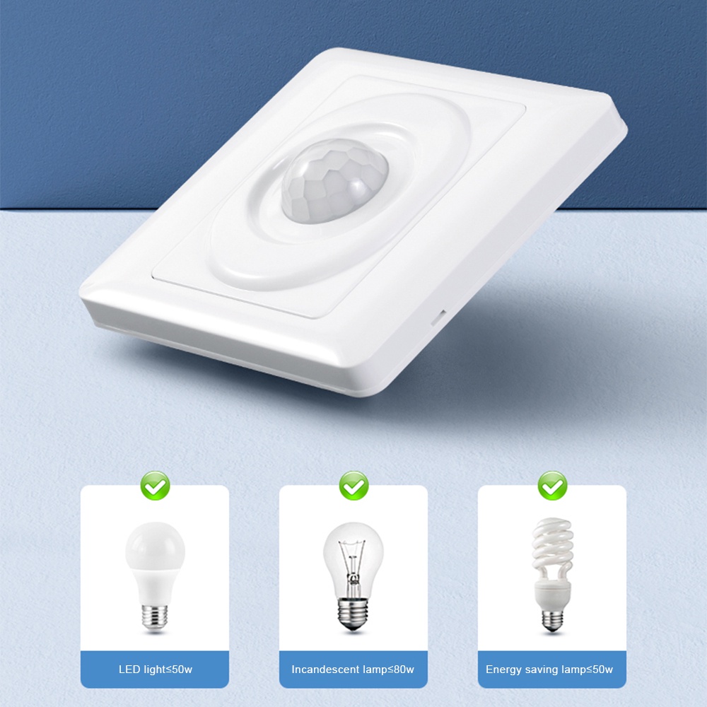 Second-line Infrared Human Body Sensor Switch 86 Type Staircase ...