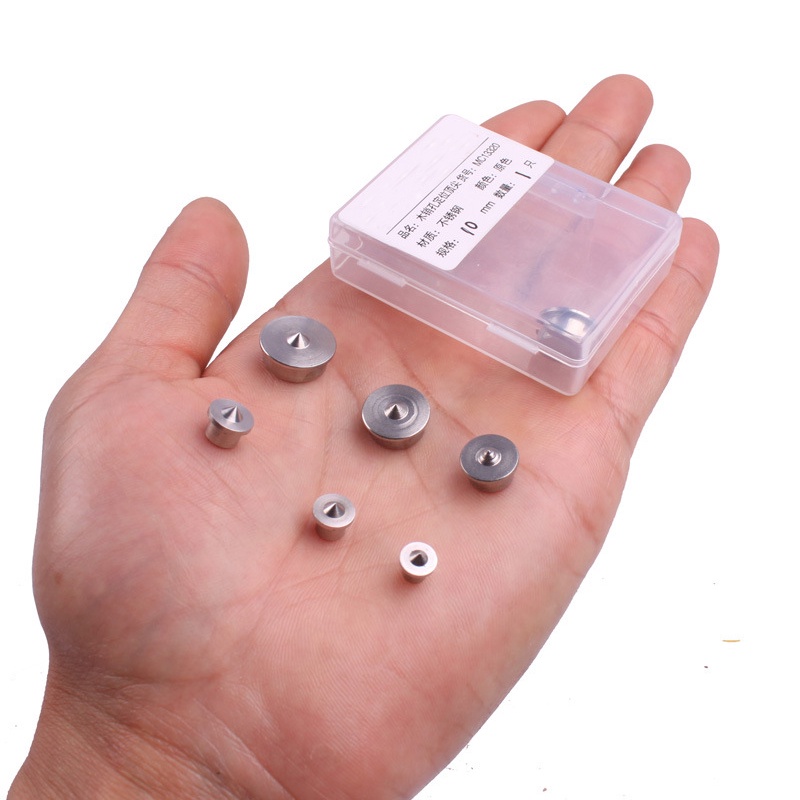 6pcs/set Center Locator 4/5/6/8/10/12mm Punch Wood Working Dowel Round ...