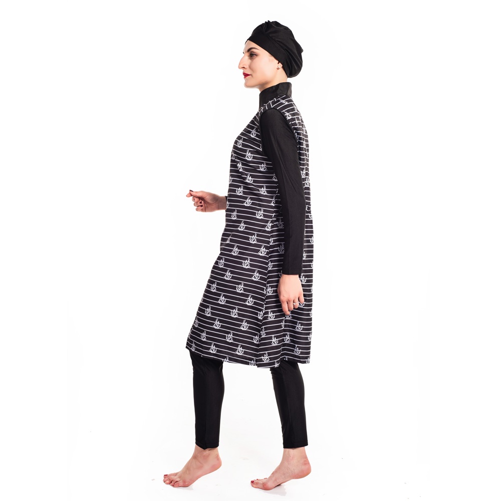 YONGSEN Women Muslim Swimwear Plus size hijab maillot de bain femme