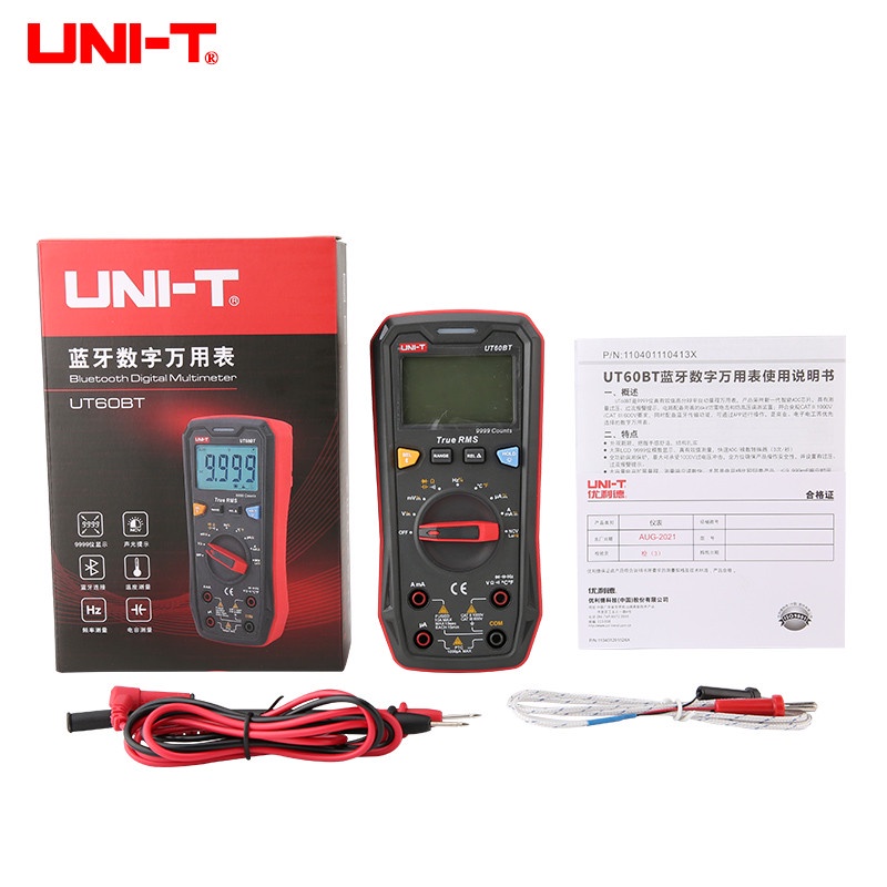 UNI-T Digital Multimeter Tester UT60S UT60BT 1000V AC DC Voltmeter ...