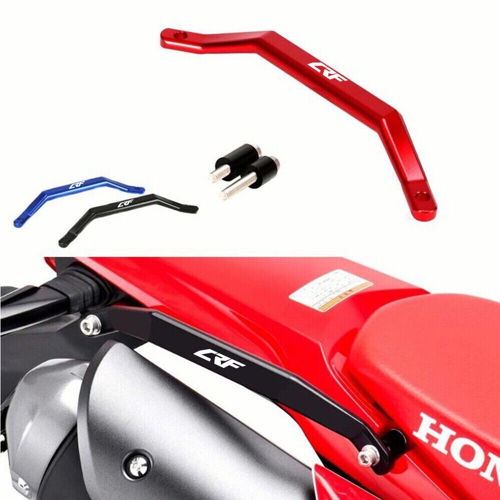 CRF LOGO Rear Pillion Seat Grab Bar Handle For HONDA CRF250L MD47